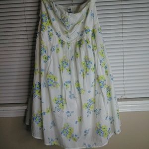 Gorgeous strapless old navy dress